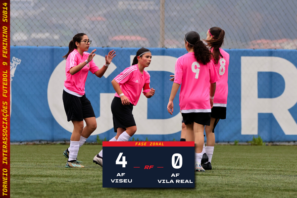  Vitória na estreia frente à AF Vila Real: A Seleção feminina arranca com tudo